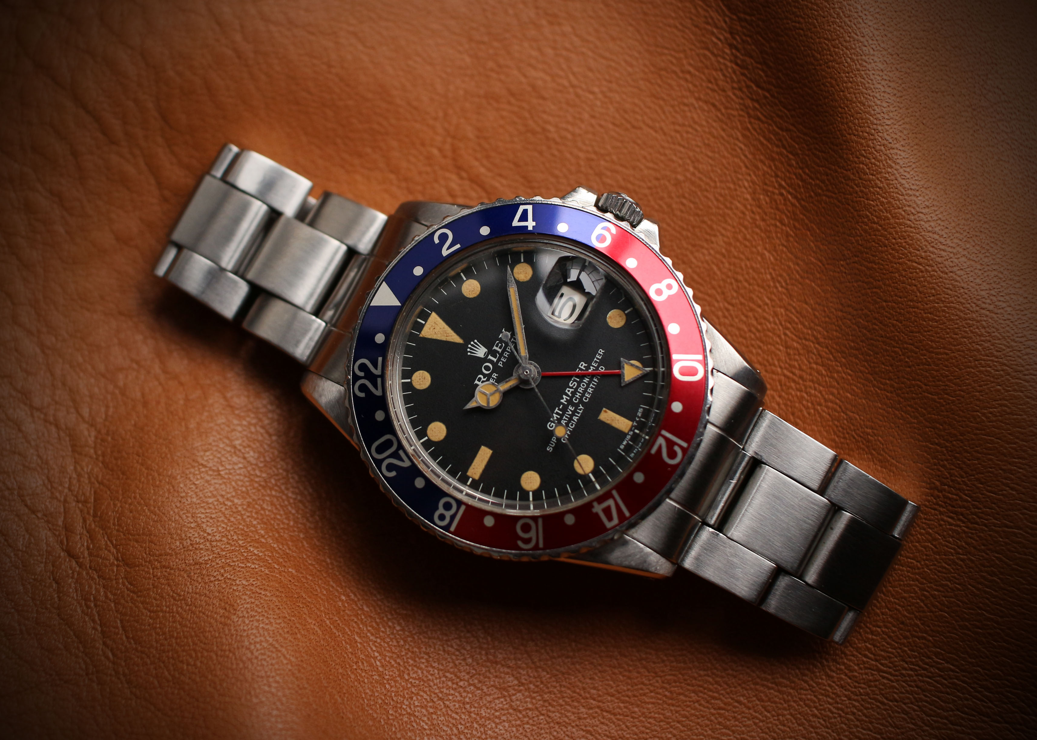 入荷情報2519 ROLEX GMT-MASTER REF.1675 with Pepsi Bezel '70 – ブログ / アンティークロレックス │CORLEONE